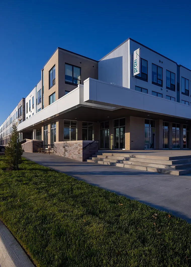 exterior of the proxi lawrence