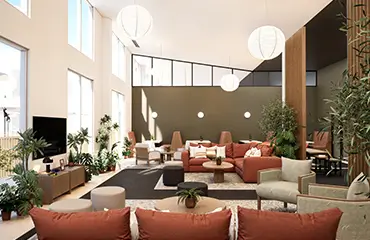 clubhouse interior