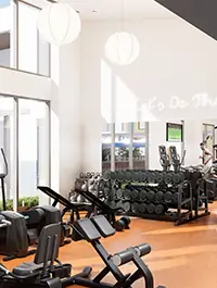 fitness center