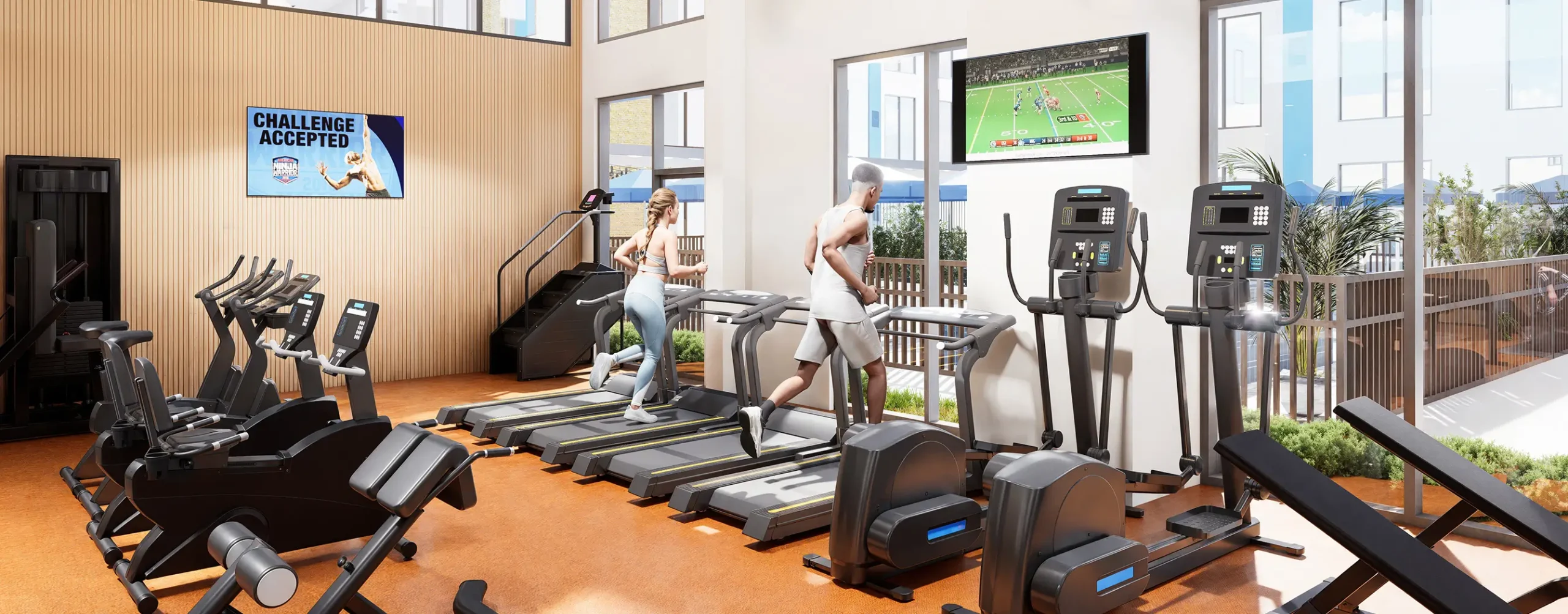 fitness center