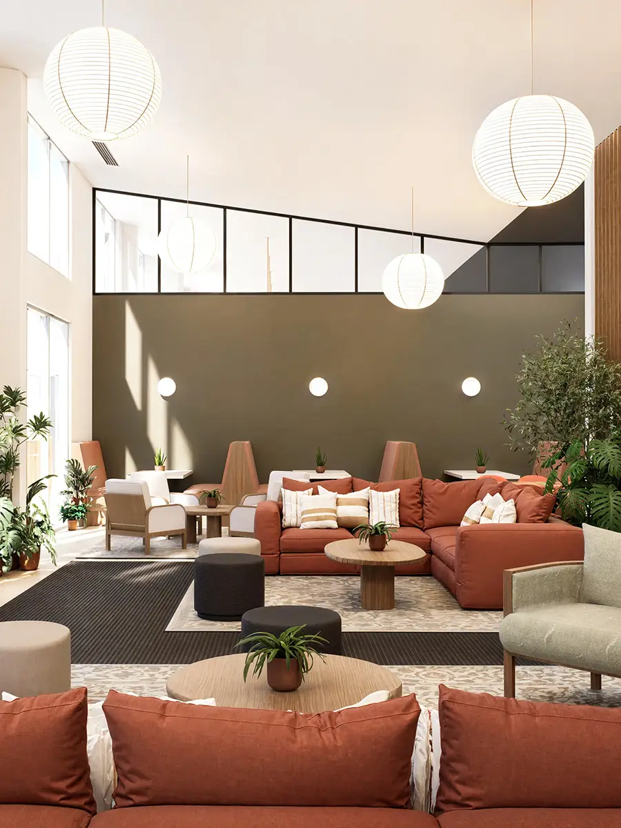 clubhouse interior
